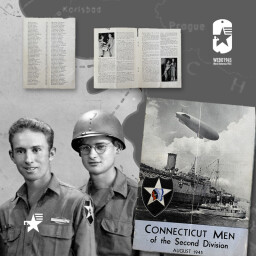 V1002 Originální brožura 2. pěší divize CONNECTICUT MEN of the Second Division